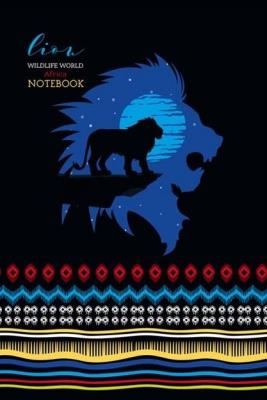 Opakowanie Notatnik ozdobny 143x210/64K kratka Lew