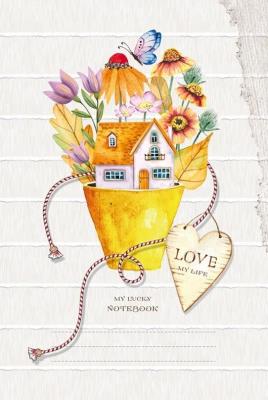 Opakowanie Notatnik ozdobny 143x210/64K linia Doniczka