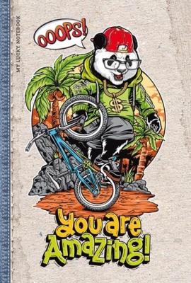 Opakowanie Notatnik ozdobny 143x210/64K linia Panda