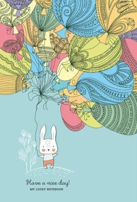 Opakowanie Notatnik ozdobny 143x210/80K kratka Balony