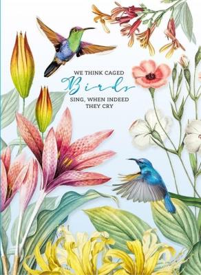 Opakowanie Notatnik ozdobny 165x238/80K kratka Kolibry