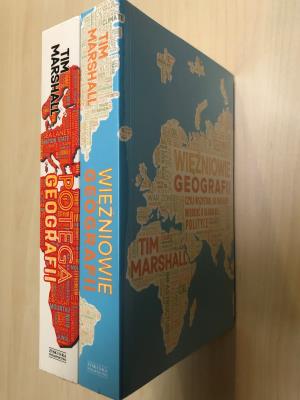 Pakiet Więźniowie geografii / Potęga geografii. Autor: Tim Marshall. SmakLiter.pl Okładka książki Pakiet Więźniowie geografii / Potęga geografii
