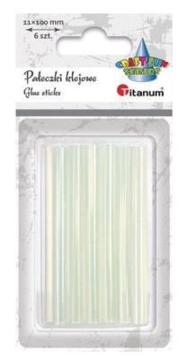 Opakowanie Pałeczki klejowe przezroczyste11x100mm 6szt