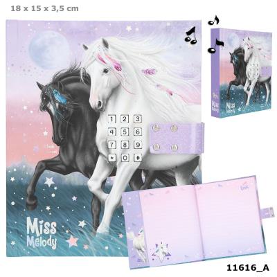 Opakowanie Pamiętnik na kod grający Miss Melody 11616A