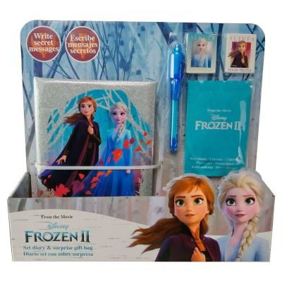 Opakowanie Pamiętnik z gumkami brelokami długopisem Frozen WD20828 1 szt. mix