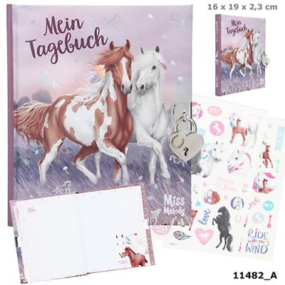 Opakowanie Pamiętnik z kłódką Miss Melody 11482A