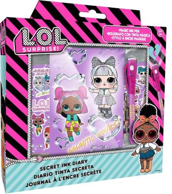 Opakowanie Pamiętnik z magicznym długopisem L.O.L. LOL21017