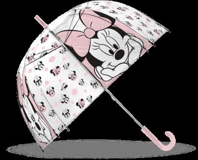 Parasolka Minnie 18cali przezroczysta WD21898. Wydawca: Kids Euroswan. SmakLiter.pl Opakowanie Parasolka Minnie 18cali przezroczysta WD21898