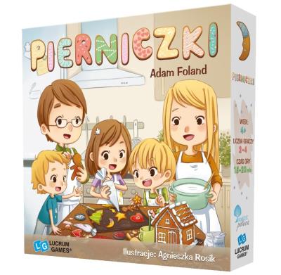 Pierniczki LUCRUM. Wydawca: Lucrum. SmakLiter.pl Opakowanie Pierniczki LUCRUM