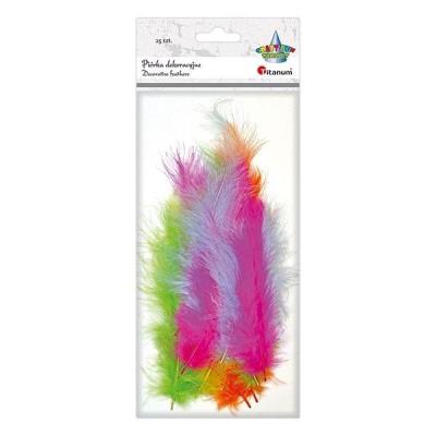 Opakowanie Piórka puch 11,8-15 cm mix 25szt