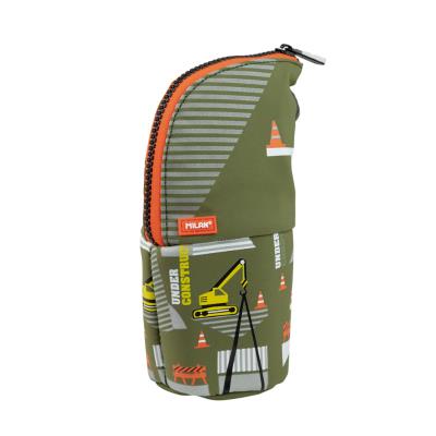 Opakowanie Piórnik stojący Milan UNDER CONSTRUCTION zielony