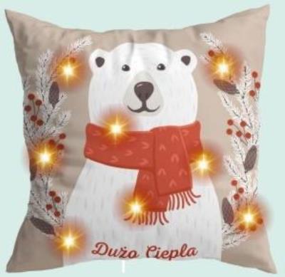 Opakowanie Poduszka LED BN - Miś polarny