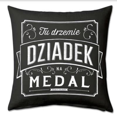 Opakowanie Poduszka Vintage Dziadek
