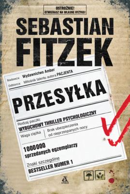 Przesyłka. Autor: Fitzek Sebastian. SmakLiter.pl Okładka książki Przesyłka