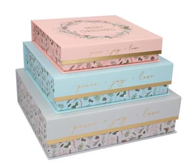 Opakowanie Pudełka z magnetycznym wieczkiem mix 3szt