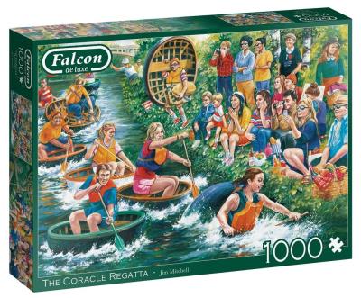 Puzzle 1000 Falcon Regaty dla młodzieży G3. Wydawca: Jumbo. SmakLiter.pl Opakowanie Puzzle 1000 Falcon Regaty dla młodzieży G3
