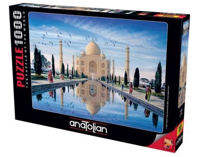 Puzzle 1000 Indie, Taj Mahal. Wydawca: Anatolian. SmakLiter.pl Opakowanie Puzzle 1000 Indie, Taj Mahal