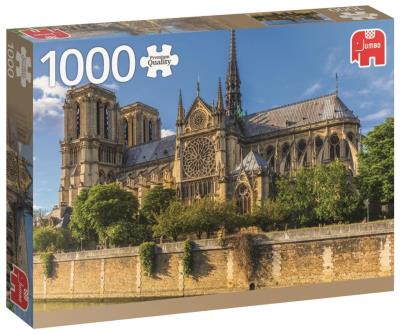 Puzzle 1000 PC Katedra Notre Dame/Paryż G3. Wydawca: Jumbo. SmakLiter.pl Opakowanie Puzzle 1000 PC Katedra Notre Dame/Paryż G3