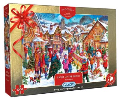 Opakowanie Puzzle 1000 Rozświetlić noc G3