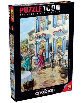 Puzzle 1000 Uliczni tancerze. Wydawca: Anatolian. SmakLiter.pl Opakowanie Puzzle 1000 Uliczni tancerze