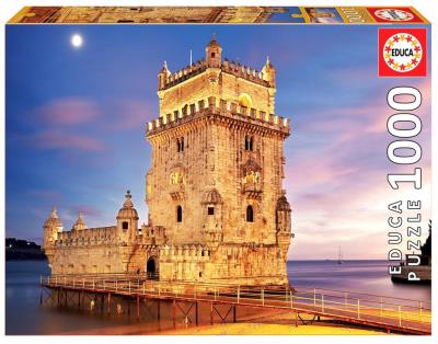 Puzzle 1000 Wieża Belem/Lizbona/Portugalia G3. Wydawca: Educa. SmakLiter.pl Opakowanie Puzzle 1000 Wieża Belem/Lizbona/Portugalia G3