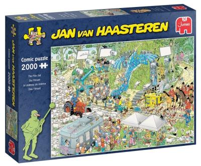 Opakowanie Puzzle 2000 Haasteren Plan filmowy G3