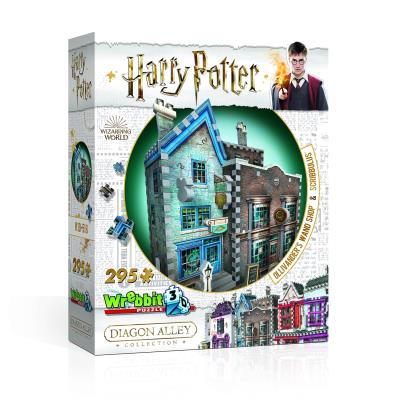 Opakowanie Puzzle 295 Wrebbit 3D Harry Potter Ollivander's Wand Shop&Scribbulus