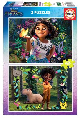 Puzzle 2x48 Nasze magiczne Encanto - Disney G3. Wydawca: Educa. SmakLiter.pl Opakowanie Puzzle 2x48 Nasze magiczne Encanto - Disney G3