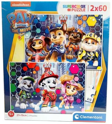 Opakowanie Puzzle 2x60 Super Kolor Psi Patrol