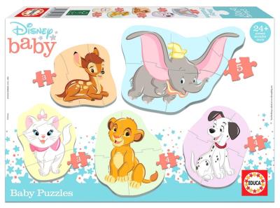 Puzzle 3-5 Bohaterowie bajek Disneya G3. Wydawca: Educa. SmakLiter.pl Opakowanie Puzzle 3-5 Bohaterowie bajek Disneya G3