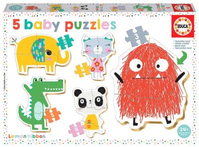 Puzzle 3-5 Lemon Ribbon G3. Wydawca: Educa. SmakLiter.pl Opakowanie Puzzle 3-5 Lemon Ribbon G3