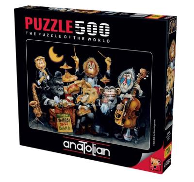 Puzzle 500 Jazz Band. Wydawca: Anatolian. SmakLiter.pl Opakowanie Puzzle 500 Jazz Band