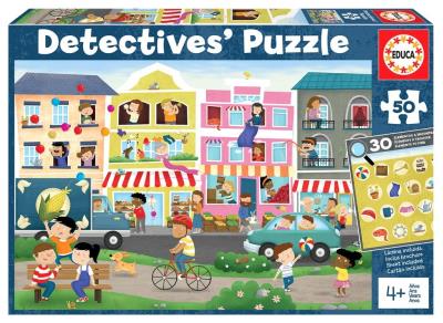 Puzzle detektywistyczne 50 Miasto G3. Wydawca: Educa. SmakLiter.pl Opakowanie Puzzle detektywistyczne 50 Miasto G3