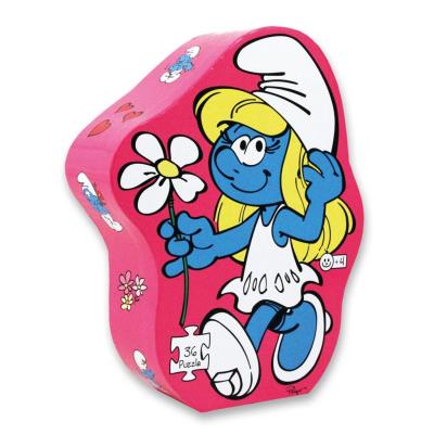 Opakowanie Puzzle dla dzieci w pudełku Smerfetka 36el