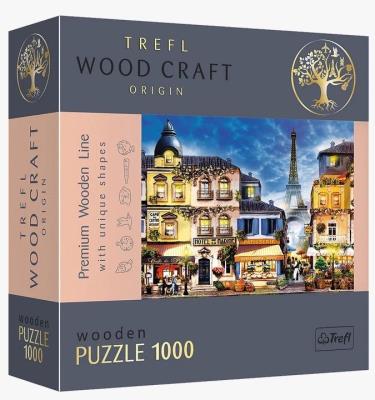 Opakowanie Puzzle drewniane 1000 Francuska uliczka TREFL