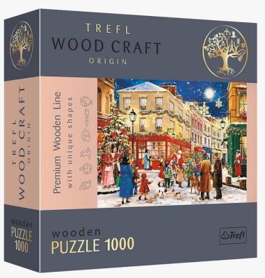 Opakowanie Puzzle drewniane 1000 Świąteczna aleja TREFL