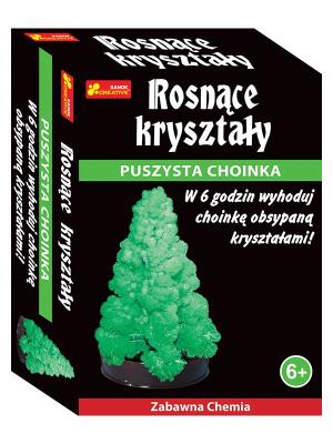 Opakowanie Rosnące kryształy Puszysta Choinka zielona
