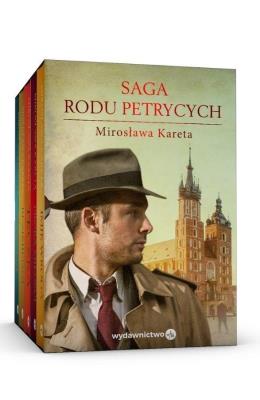 SAGA RODU PETRYCYCH Tomy 1-5. Autor: Kareta Mirosława. SmakLiter.pl Okładka książki SAGA RODU PETRYCYCH Tomy 1-5