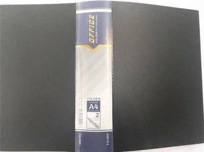 Opakowanie Segregator A4+ kołowy miękki Czarny PP0055 FRESH