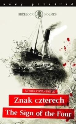 Okładka książki Sherlock Holmes. Znak czterech BR w.2018