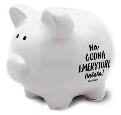 Opakowanie Skarbonka Pastel-Emerytura