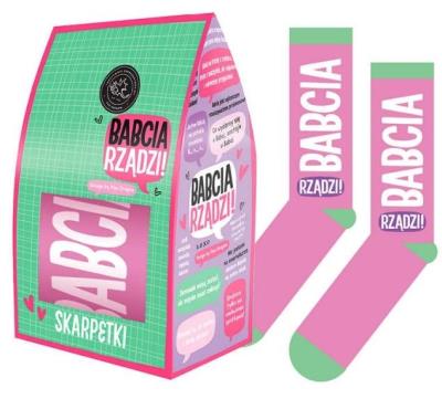 Opakowanie Skarpety Babcia rządzi