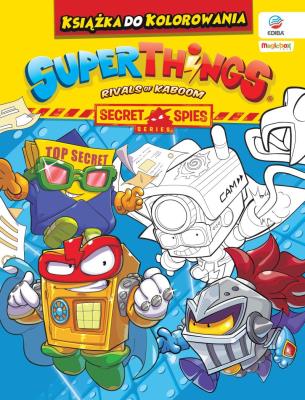 Okładka książki SuperThings - Książka do kolorowania