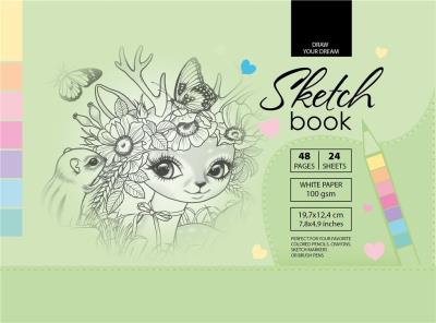 Opakowanie Szkicownik 197x124/48K 100g TW FRESH