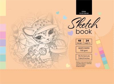 Opakowanie Szkicownik 197x124/48K 100g TW FRESH