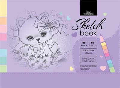 Opakowanie Szkicownik 197x124/48K 100g TW FRESH