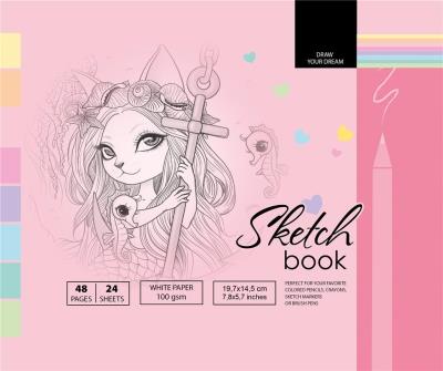 Opakowanie Szkicownik 197x145/48K 100g TW FRESH