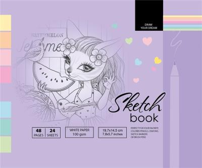 Opakowanie Szkicownik 197x145/48K 100g TW FRESH