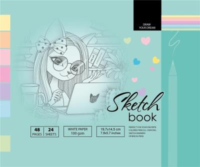 Opakowanie Szkicownik 197x145/48K 100g TW FRESH