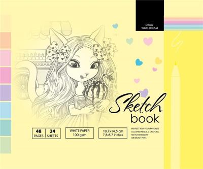 Opakowanie Szkicownik 197x145/48K 100g TW FRESH